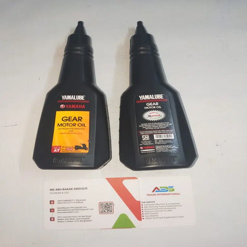 Yamaha Gear Motor Oil 10W-40 AT, 150ml