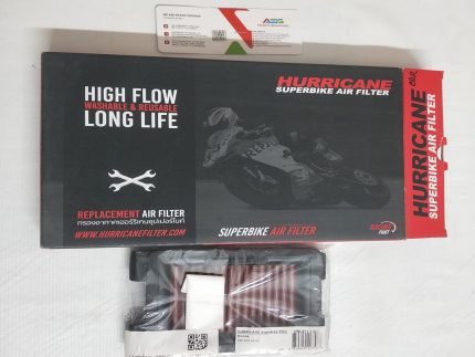 "Hurricane Air Filter for Honda CBR, designed for high airflow and superior engine protection."