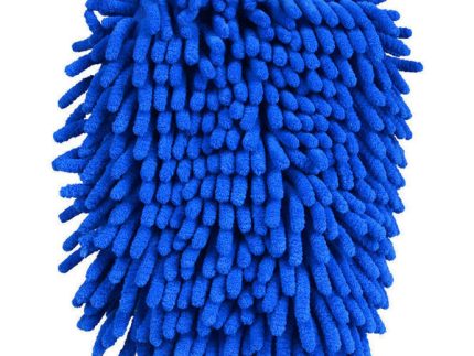 "Bike Wash Double-Sided Chenille Gloves – Ultra Soft & Absorbent"