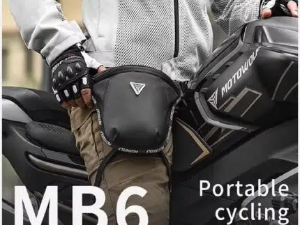 Motowolf Thigh Bag MB6 – Motorcycle Leg Bag for Riders